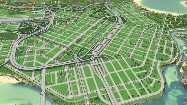cities skylines xbox one best road layout